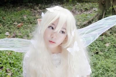 森系精灵蝴蝶精灵Cosplay-萌图百科