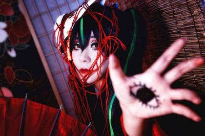 结ンデ开イテ罗刹ト骸 miku cosplay-萌图百科