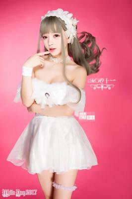 魔导士工作室白色情人节性感美女私房写真-Mio十一-萌图百科