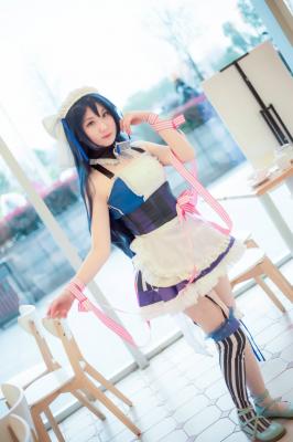 lovelive园田海未cosplay-萌图百科