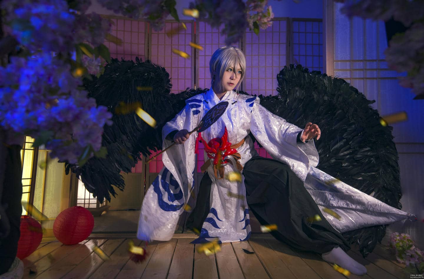 TYA事务所《阴阳师》大天狗×妖狐cosplay-萌图百科
