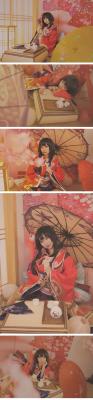 阴阳师神乐cosplay-萌图百科