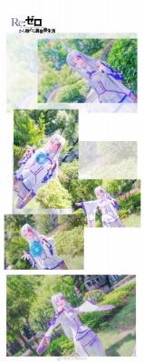 从零开始的异世界生活 艾米莉亚cosplay-萌图百科
