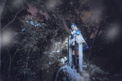 阴阳师 雪女 Cosplay-萌图百科