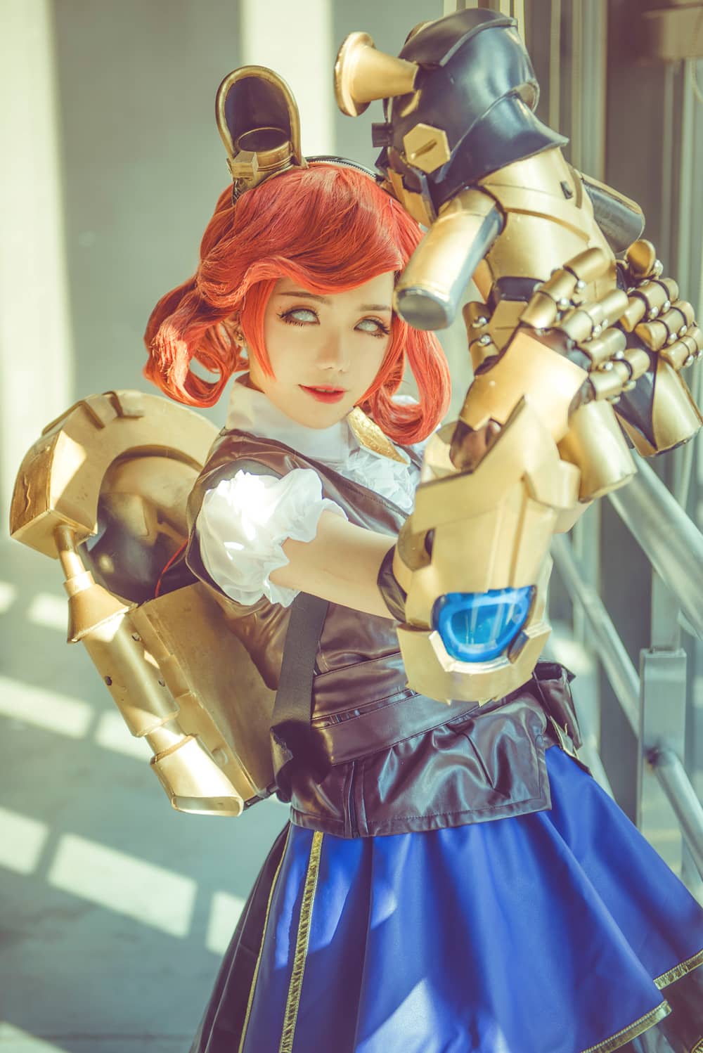 英雄联盟海克斯安妮可爱Cosplay-萌图百科