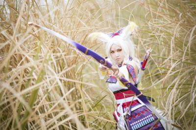阴阳师白狼cosplay-萌图百科