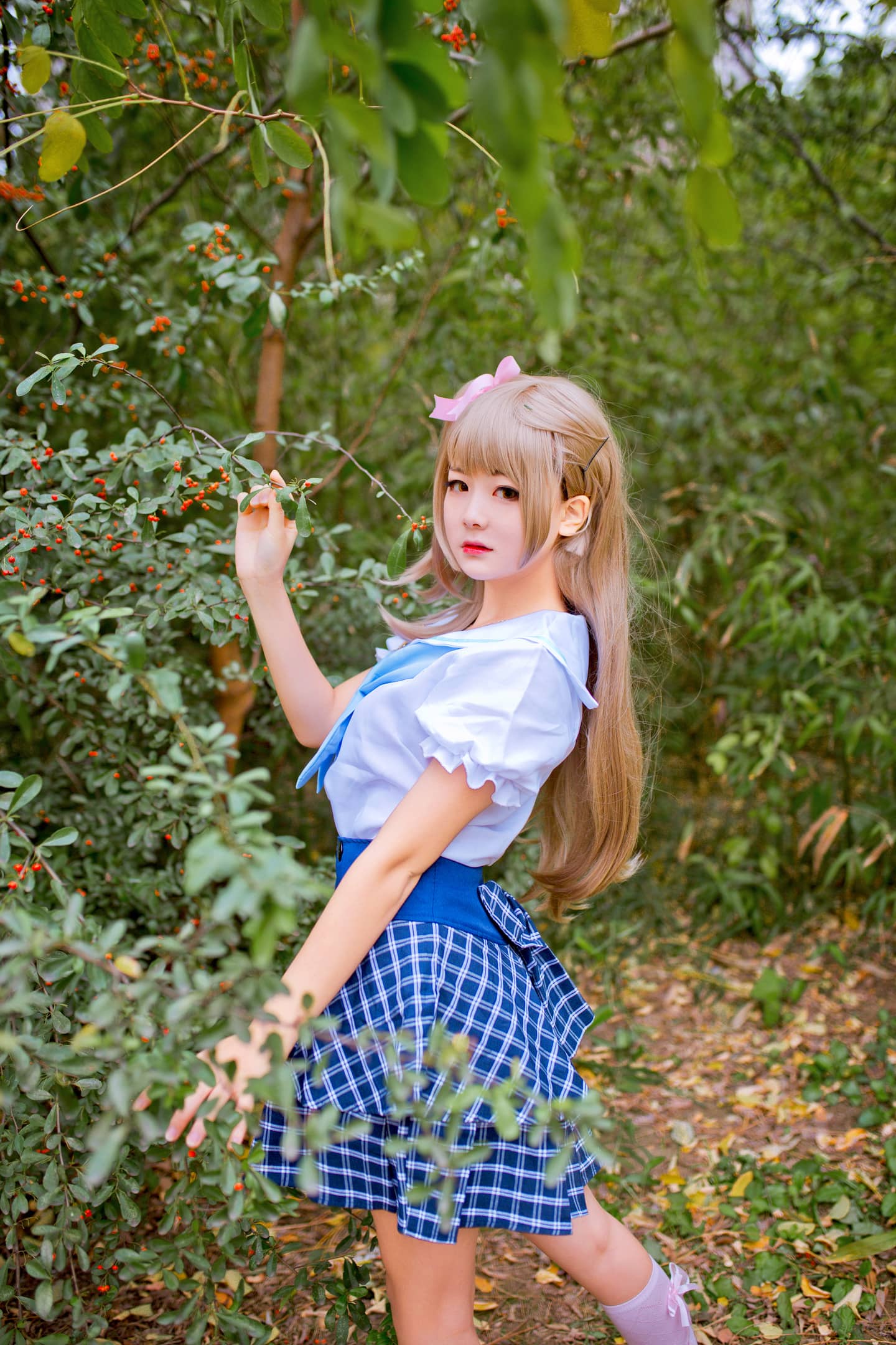 lovelive南小鸟cosplay，想和南小鸟一起去旅行吗?-萌图百科