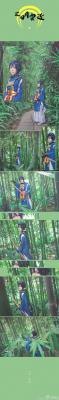刀剑乱舞 三日月宗近cosplay，身为天下五剑的其中一把，被说是最美的呢-萌图百科