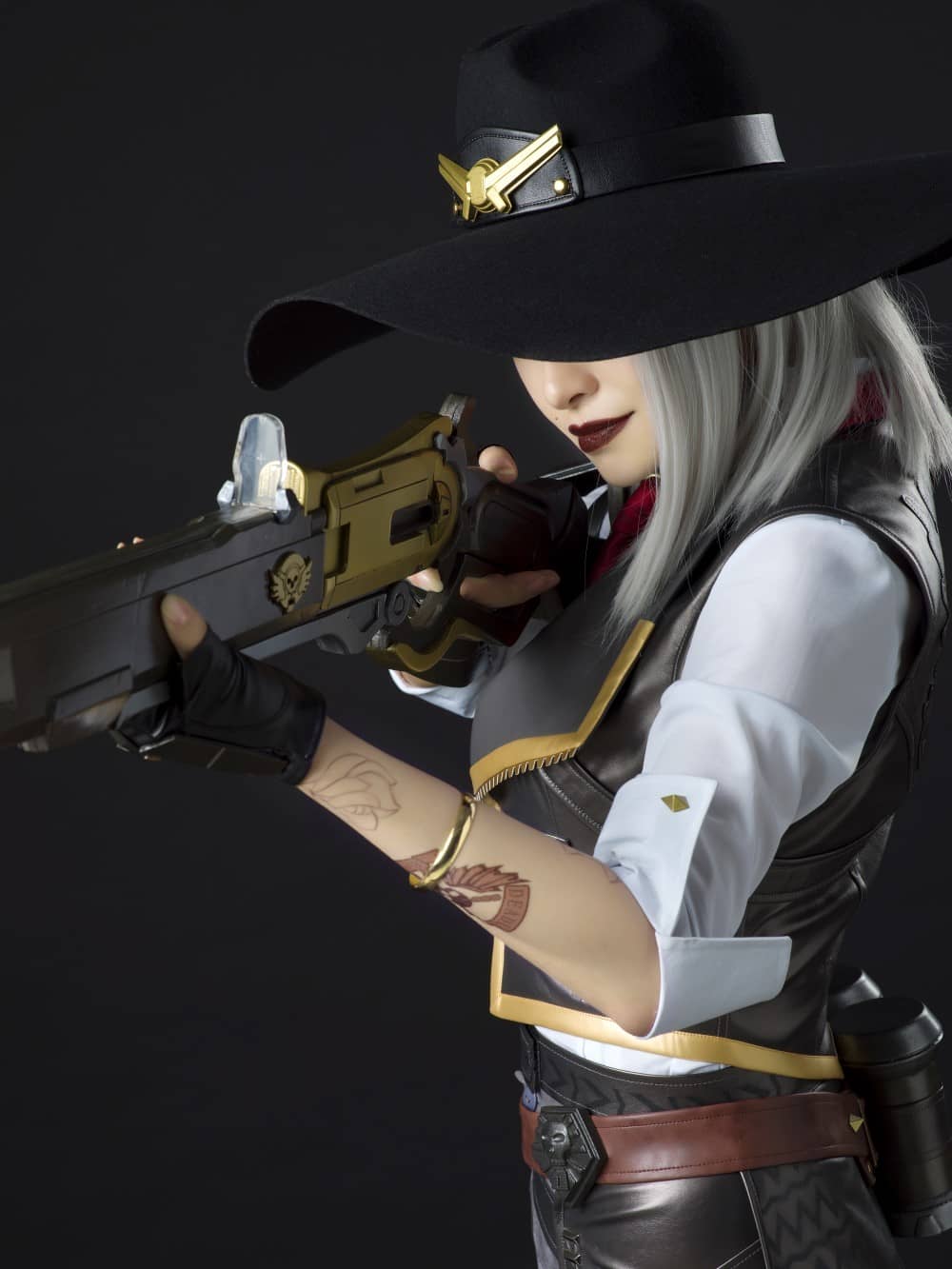 守望先锋  艾什cosplay-萌图百科