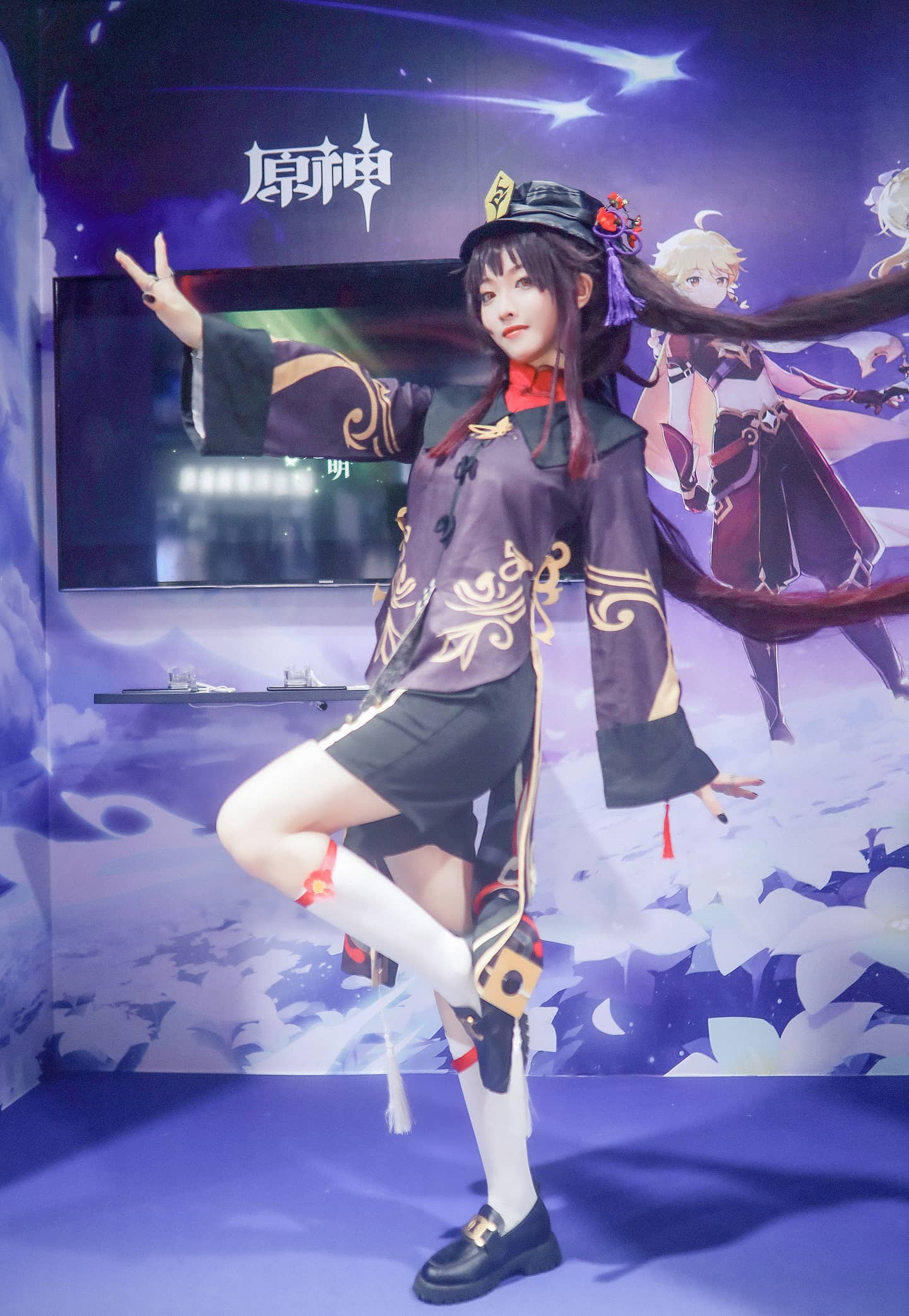 《原神》胡桃cosplay-萌图百科