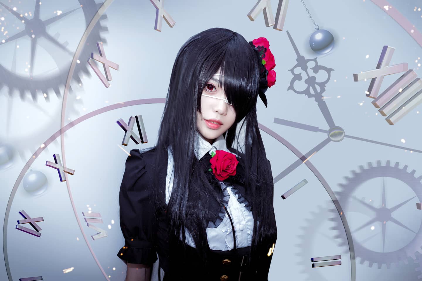 约会大作战 时崎狂三cosplay-萌图百科