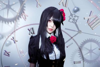 约会大作战 时崎狂三cosplay-萌图百科