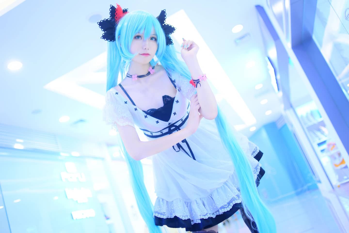 ワールドイズマイン 初音未来cosplay-萌图百科