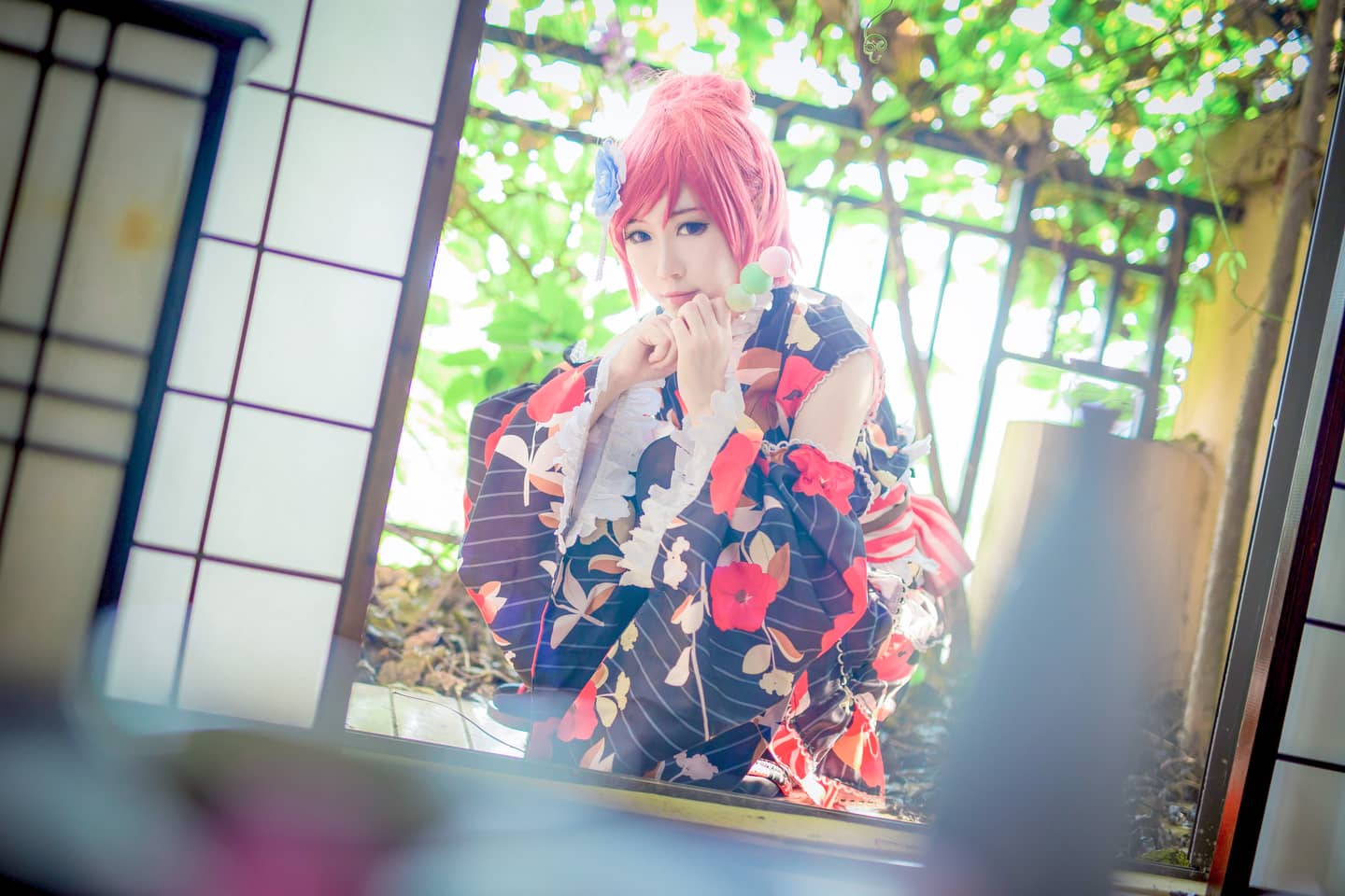 西木野真姬cosplay 浴衣姬-萌图百科