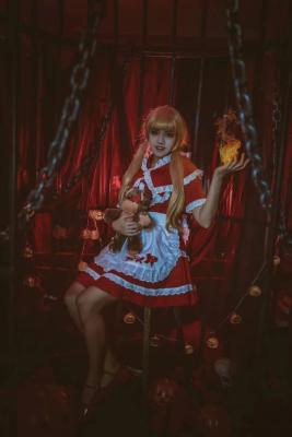 【LOL英雄联盟】安妮小红帽cosplay-萌图百科