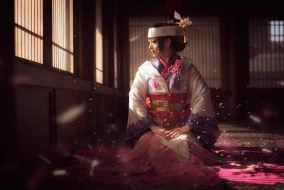 阴阳师手游樱花妖cosplay-萌图百科