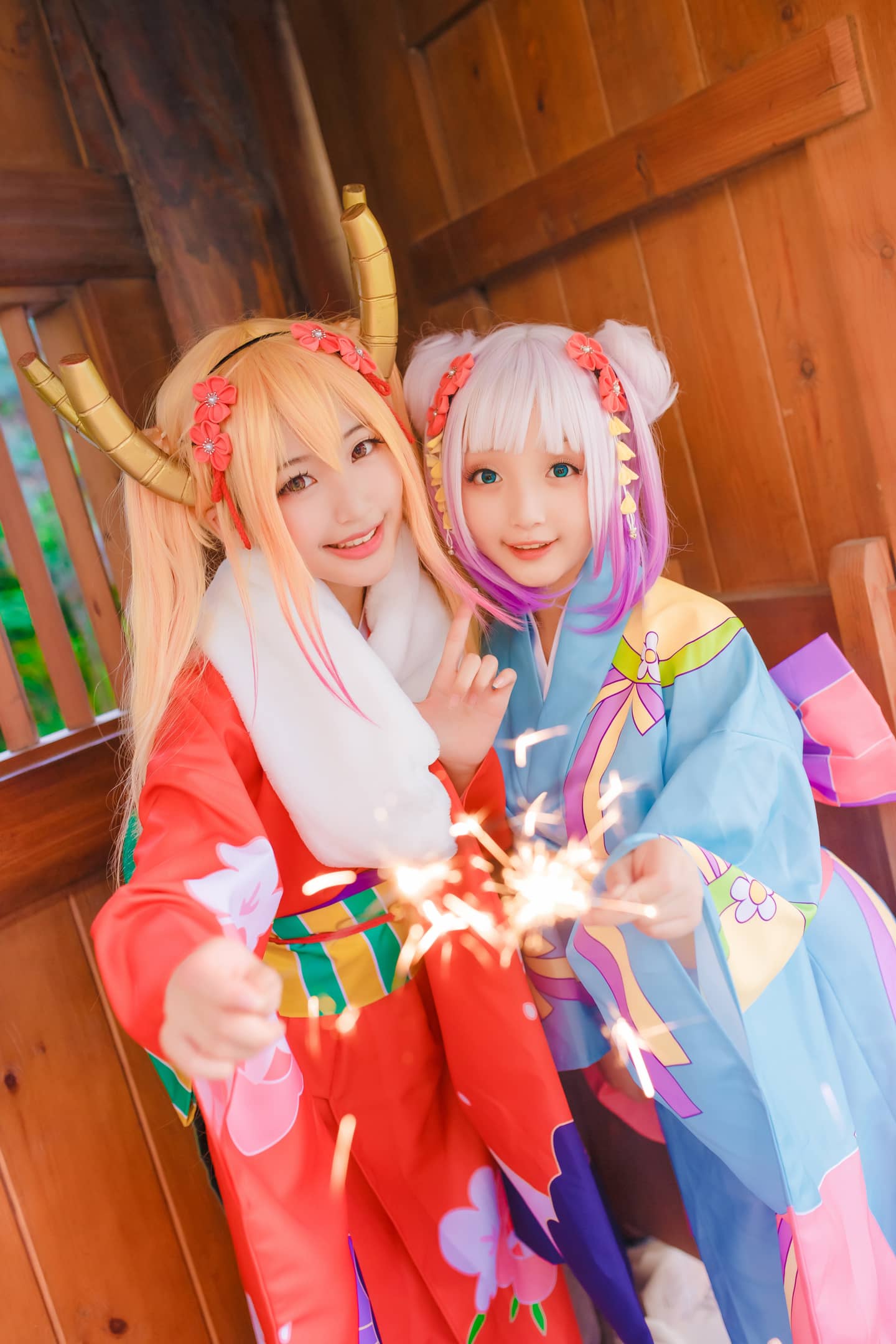 康娜和托尔的和服之旅cosplay-萌图百科