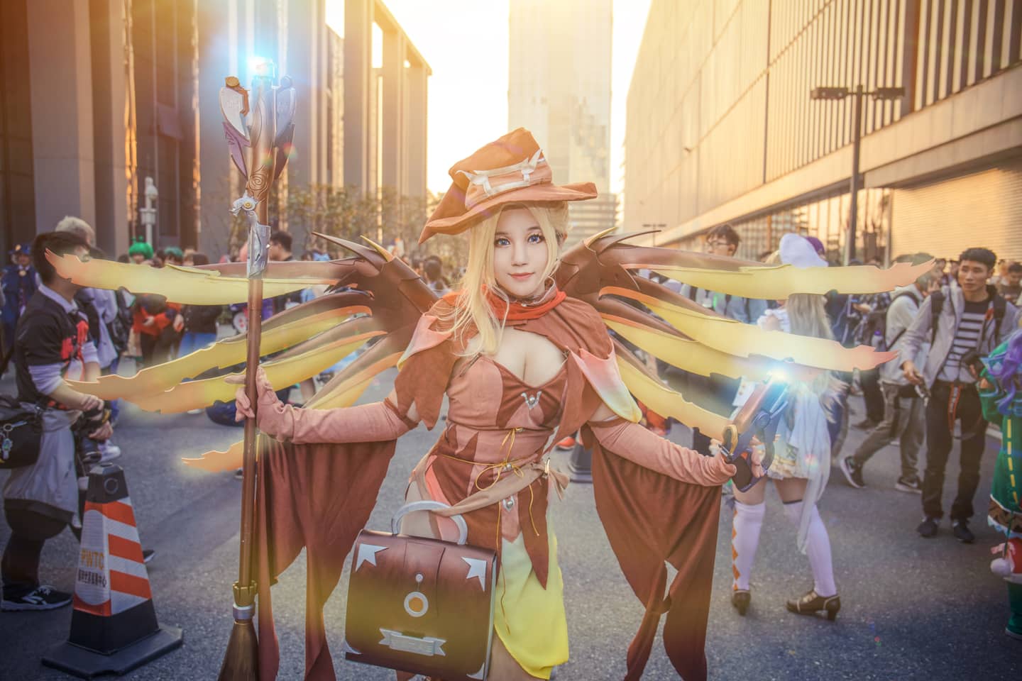 守望先锋天使COSPLAY-萌图百科