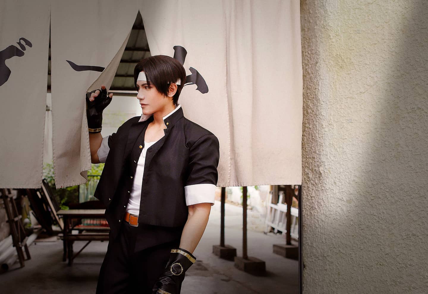 拳皇 草薙京cosplay-萌图百科