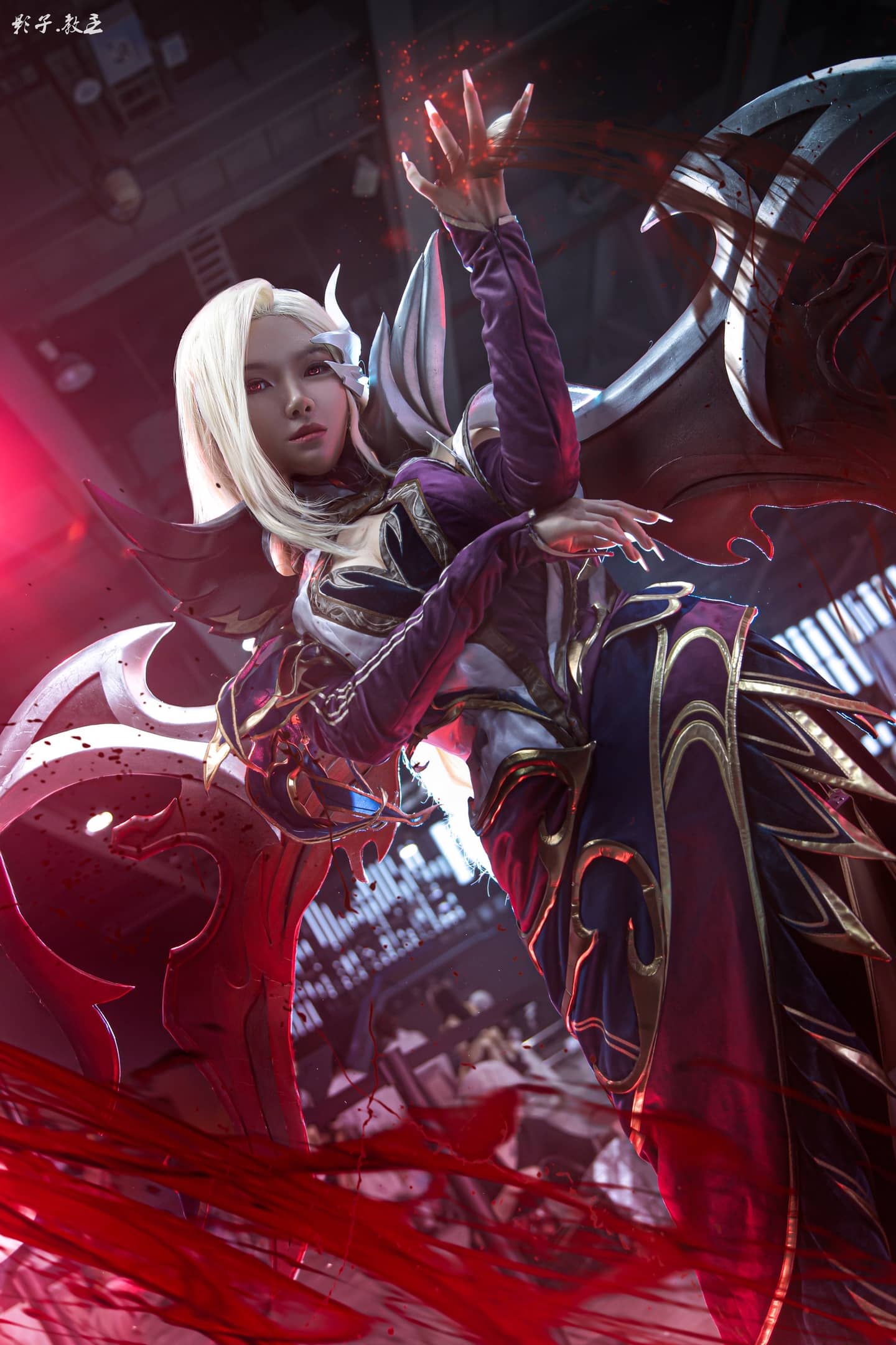 【COS场照】英雄联盟·至尊魔女·莫甘娜cosplay-萌图百科