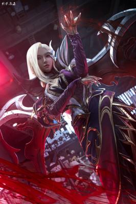 【COS场照】英雄联盟·至尊魔女·莫甘娜cosplay-萌图百科