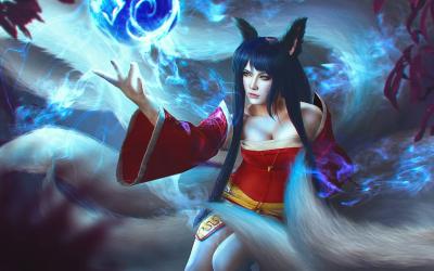英雄联盟·九尾妖狐阿狸 Cosplay-萌图百科