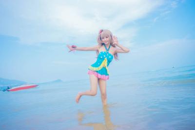 Lovelive南小鸟泳装cosplay-萌图百科