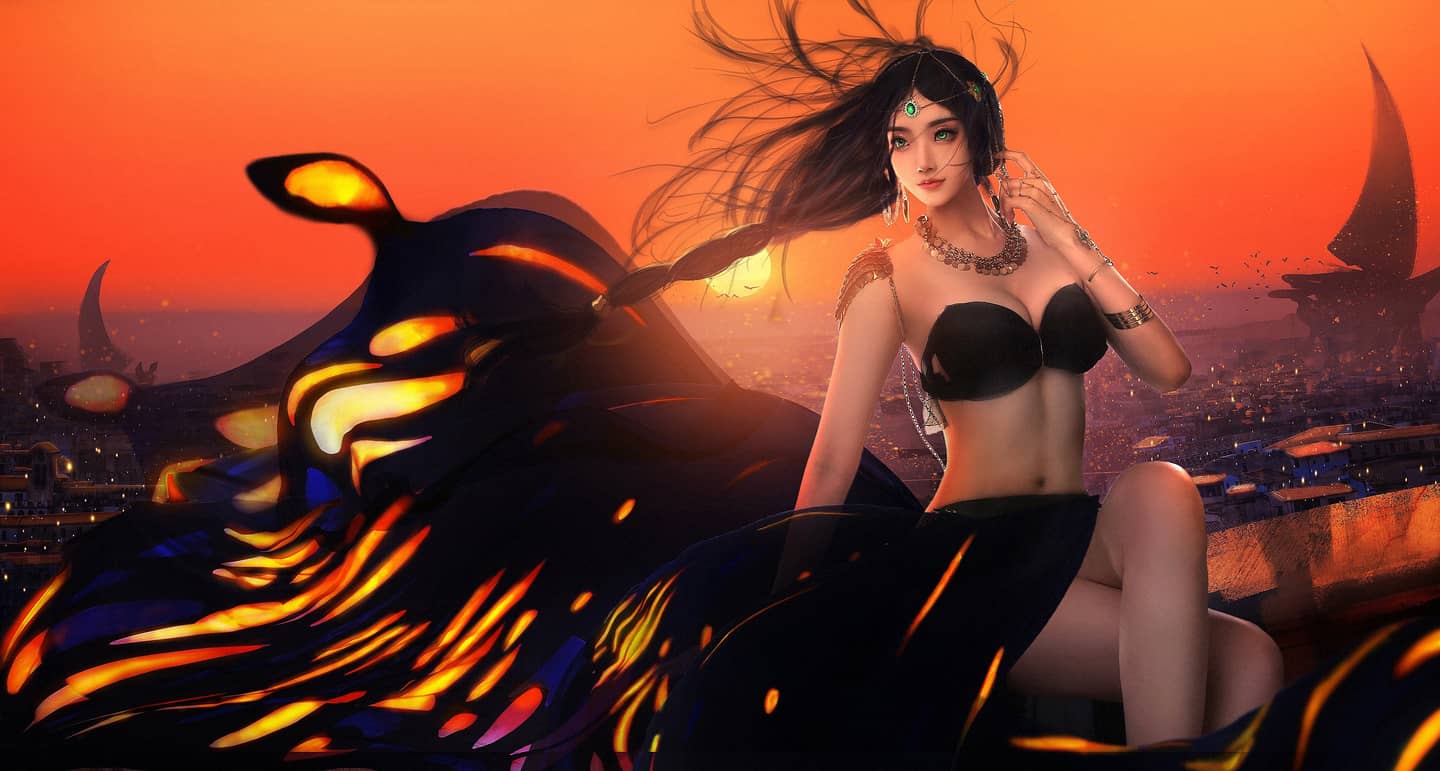 鬼刀风铃公主cosplay正片-萌图百科