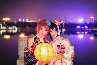 Lovelive！西木野真姬 矢泽妮可 cosplay-萌图百科