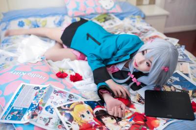埃罗芒阿老师和泉纱雾cosplay-萌图百科