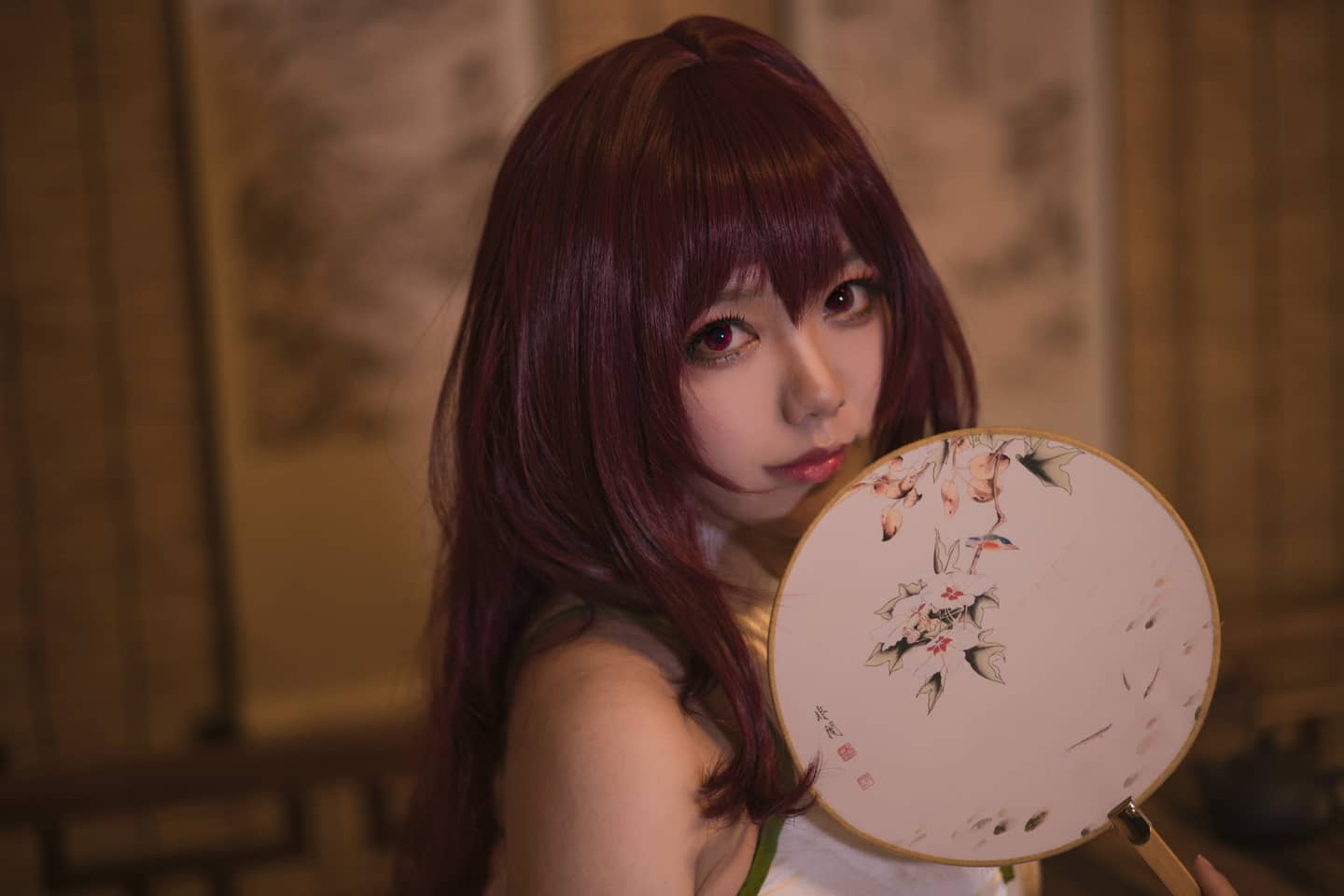 Fate/EXTELLA LINK斯卡哈旗袍cos-萌图百科