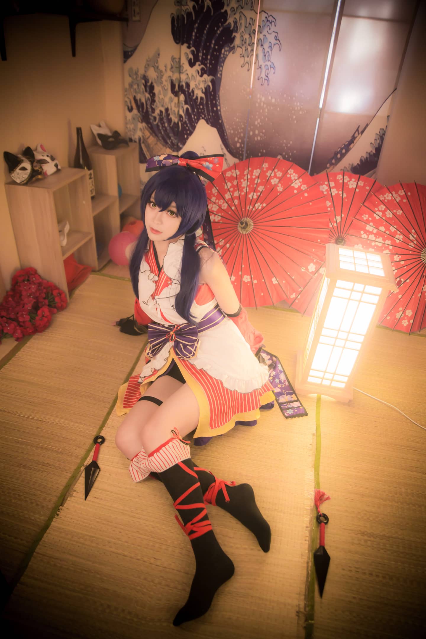 忍者觉醒  海未cosplay-萌图百科