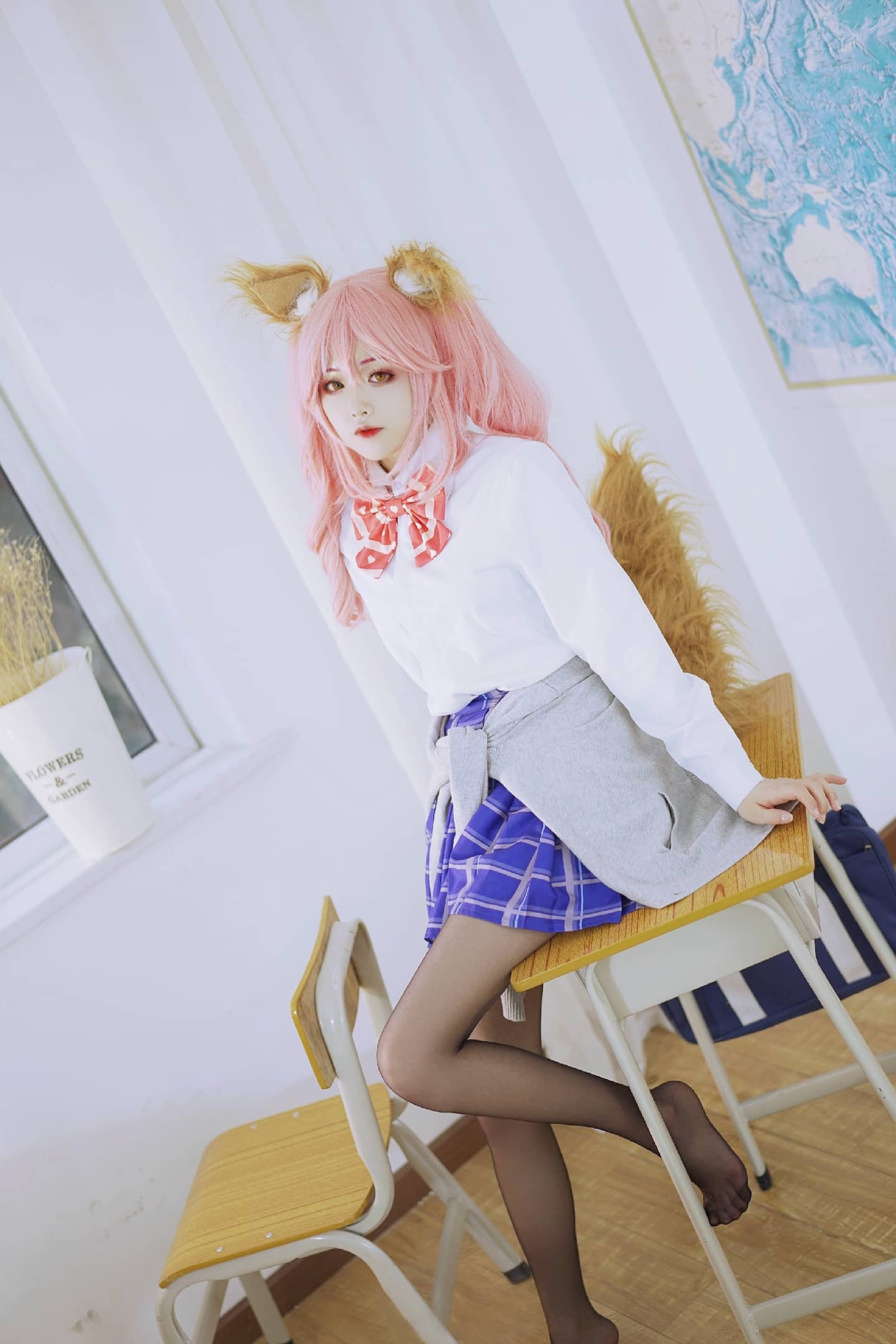 FGO 玉藻前cosplay-萌图百科