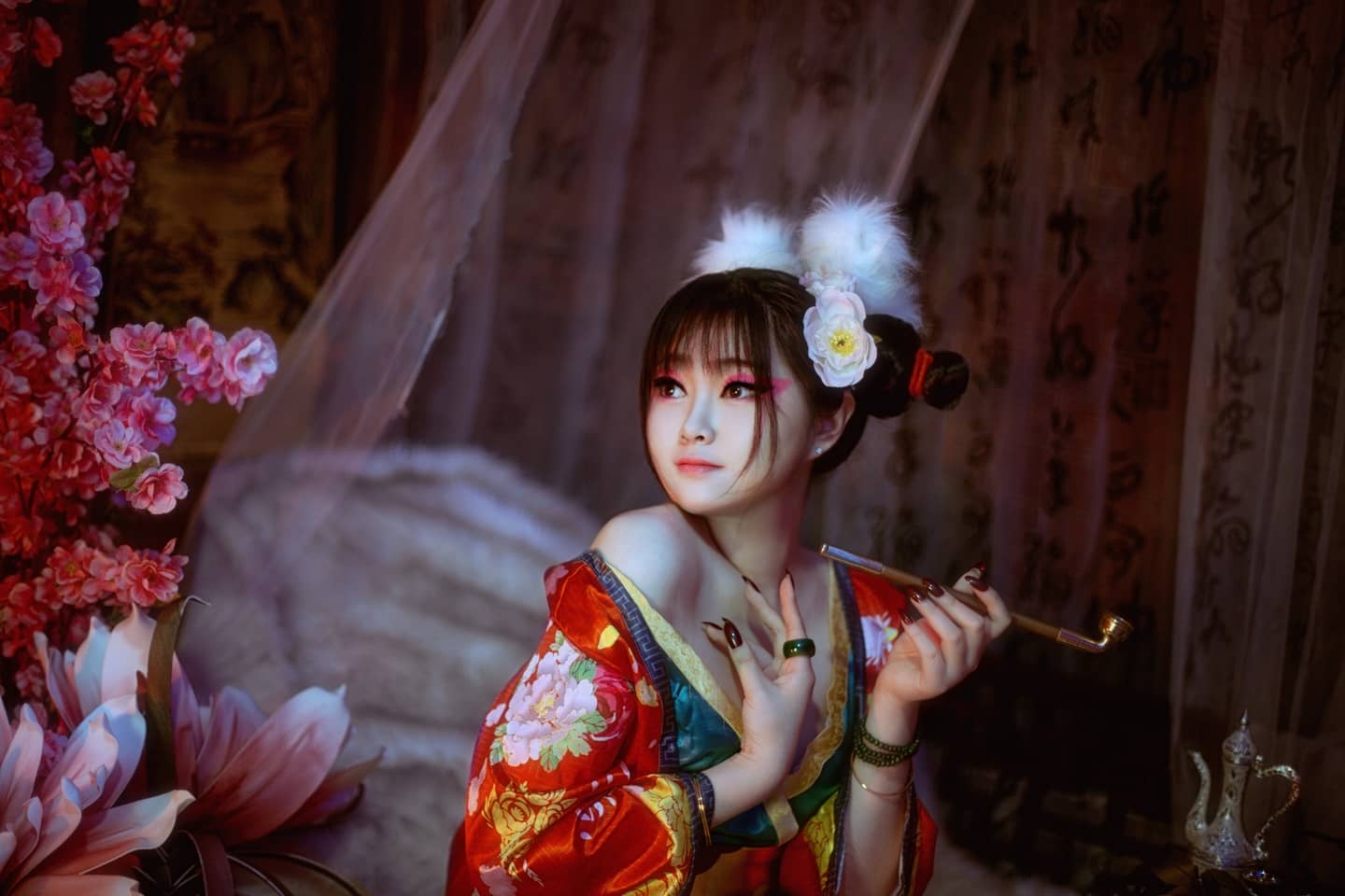 白蛇缘起  宝青坊主cosplay-萌图百科