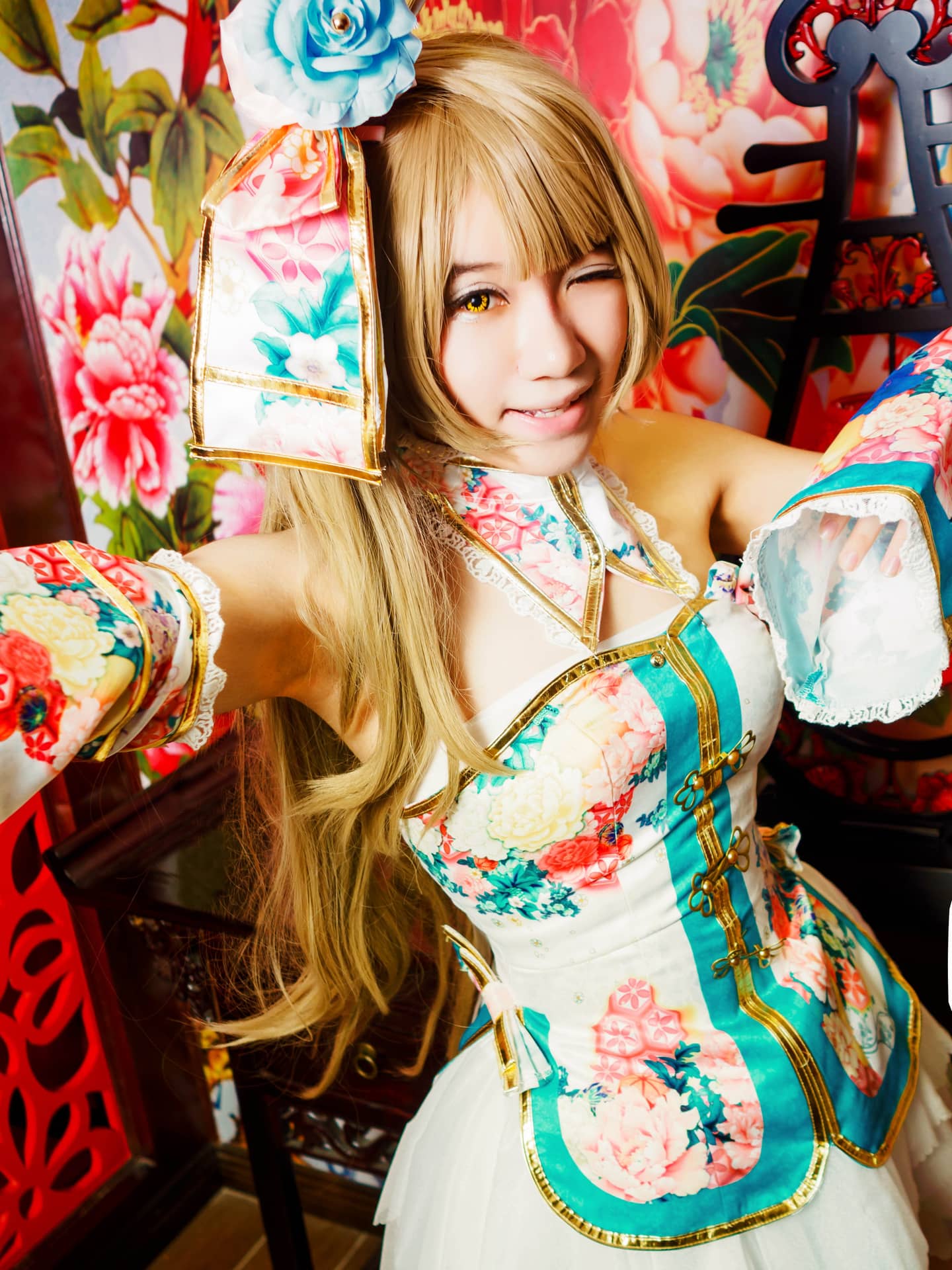 LOVELIVE!小鸟花阳觉醒旗袍cosplay-萌图百科