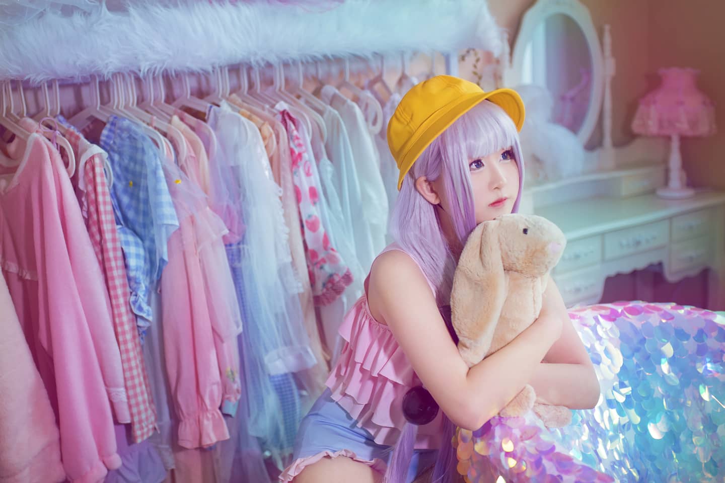 TYA事务所 小林家龙女仆 康娜水着cosplay-萌图百科