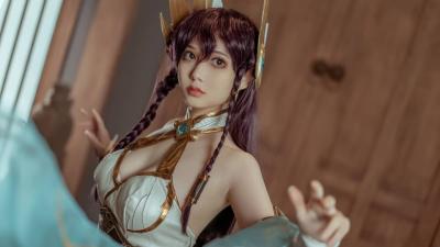 《英雄联盟》玉剑传说艾瑞莉娅cosplay-萌图百科