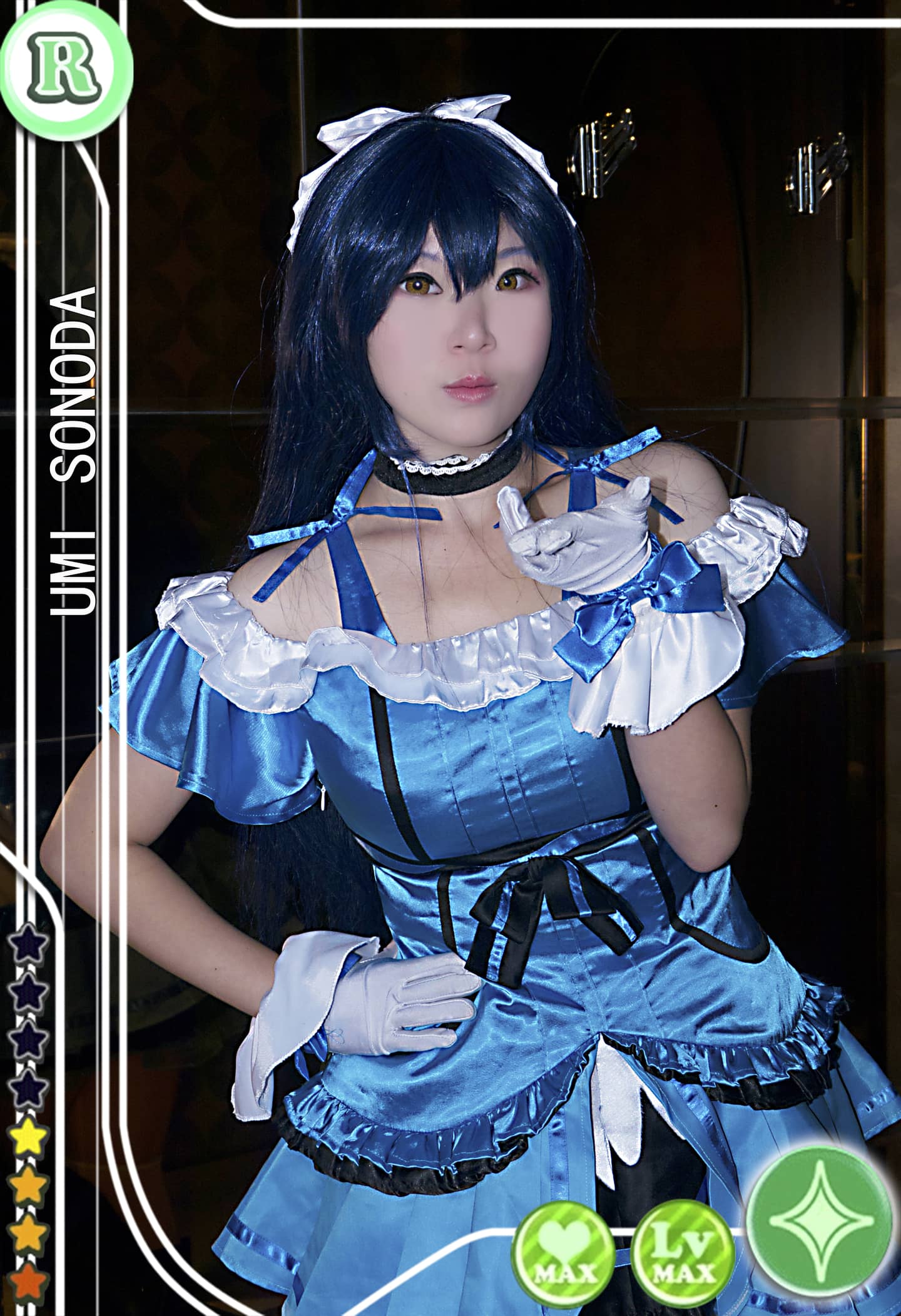 lovelive园田海未kks打歌服cosplay-萌图百科