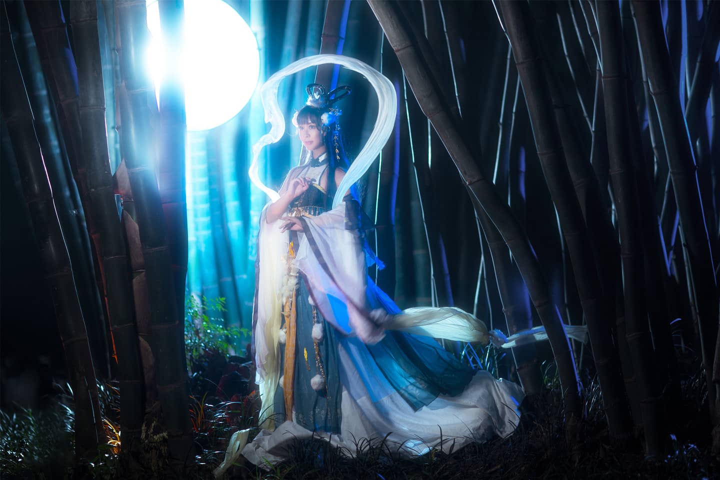 奇迹暖暖·夕月潇湘cosplay-萌图百科