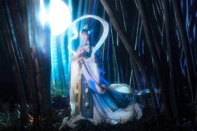 奇迹暖暖·夕月潇湘cosplay-萌图百科