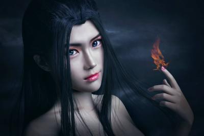 秦时明月之天行九歌——焰灵姬cosplay-萌图百科