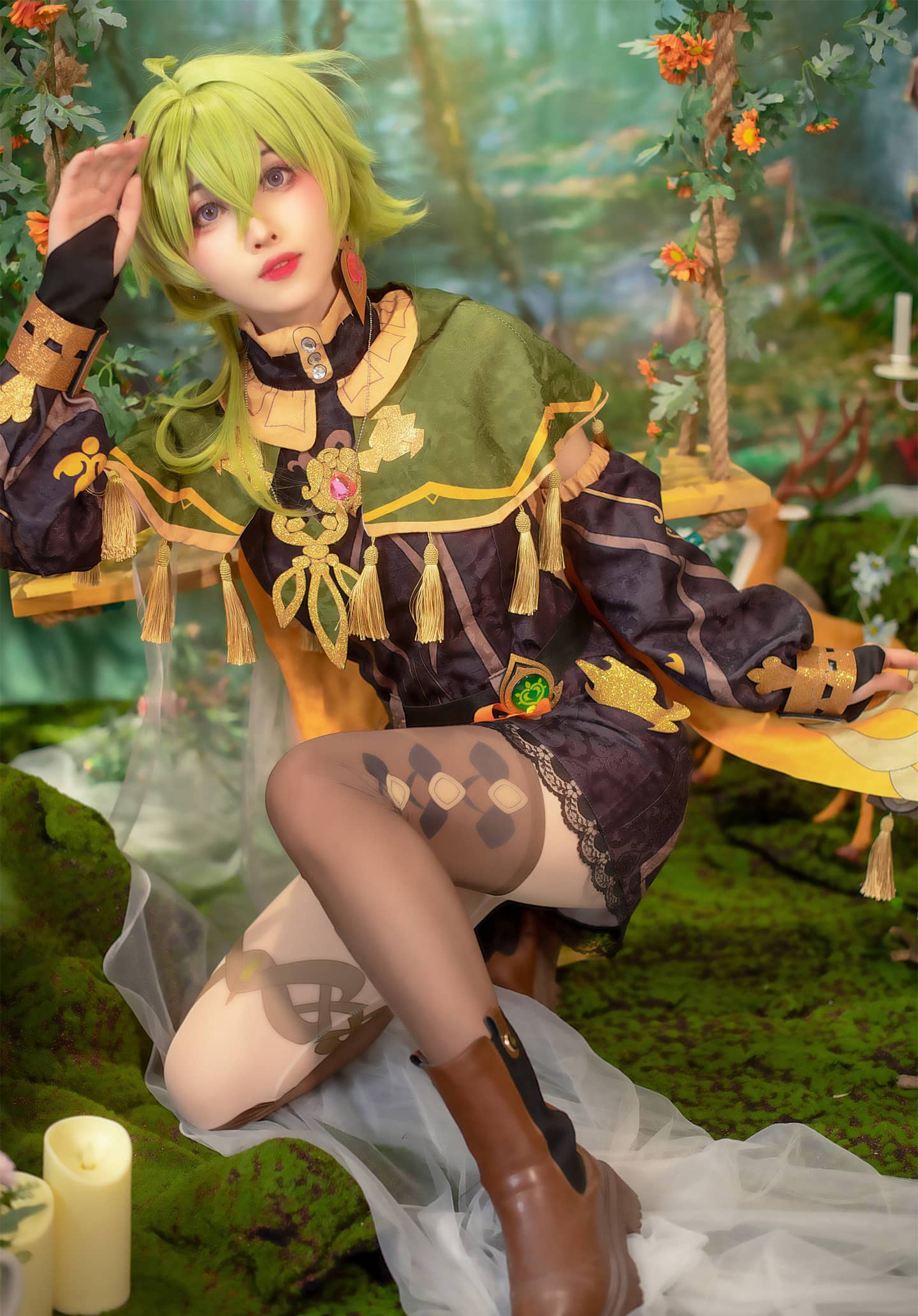 《原神》柯莱cosplay-萌图百科