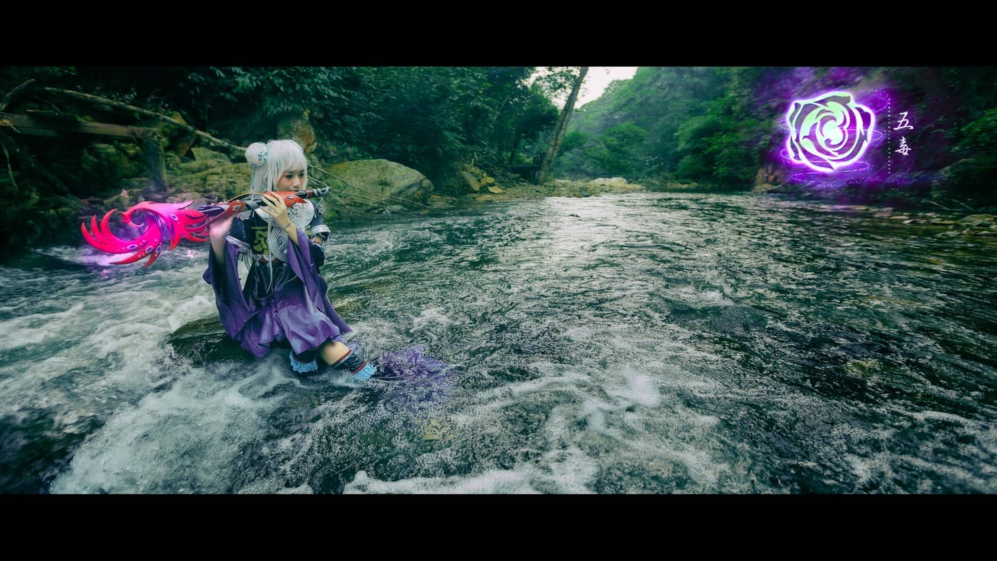 剑网三-五毒cosplay-萌图百科