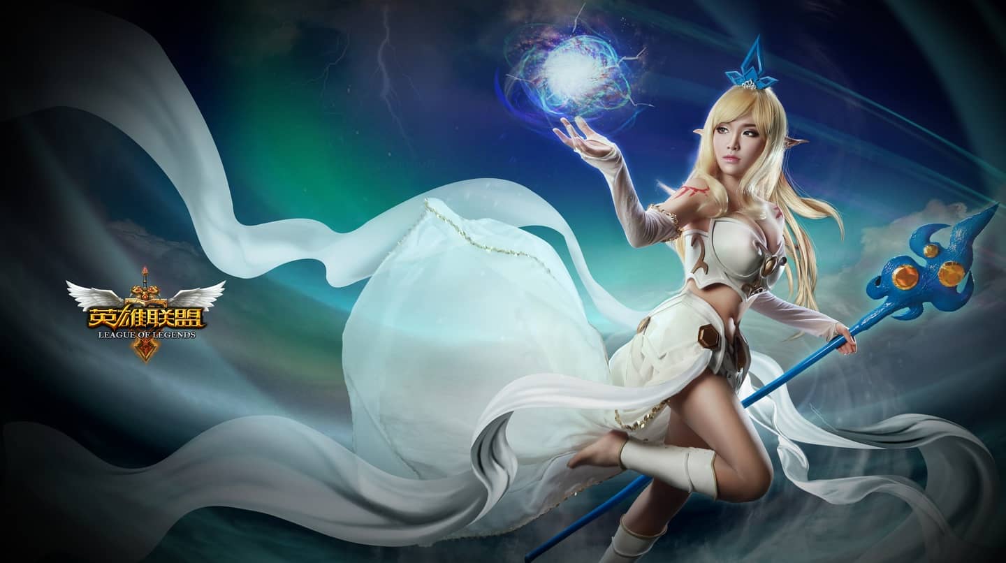 英雄联盟——风暴之怒迦娜cosplay-萌图百科