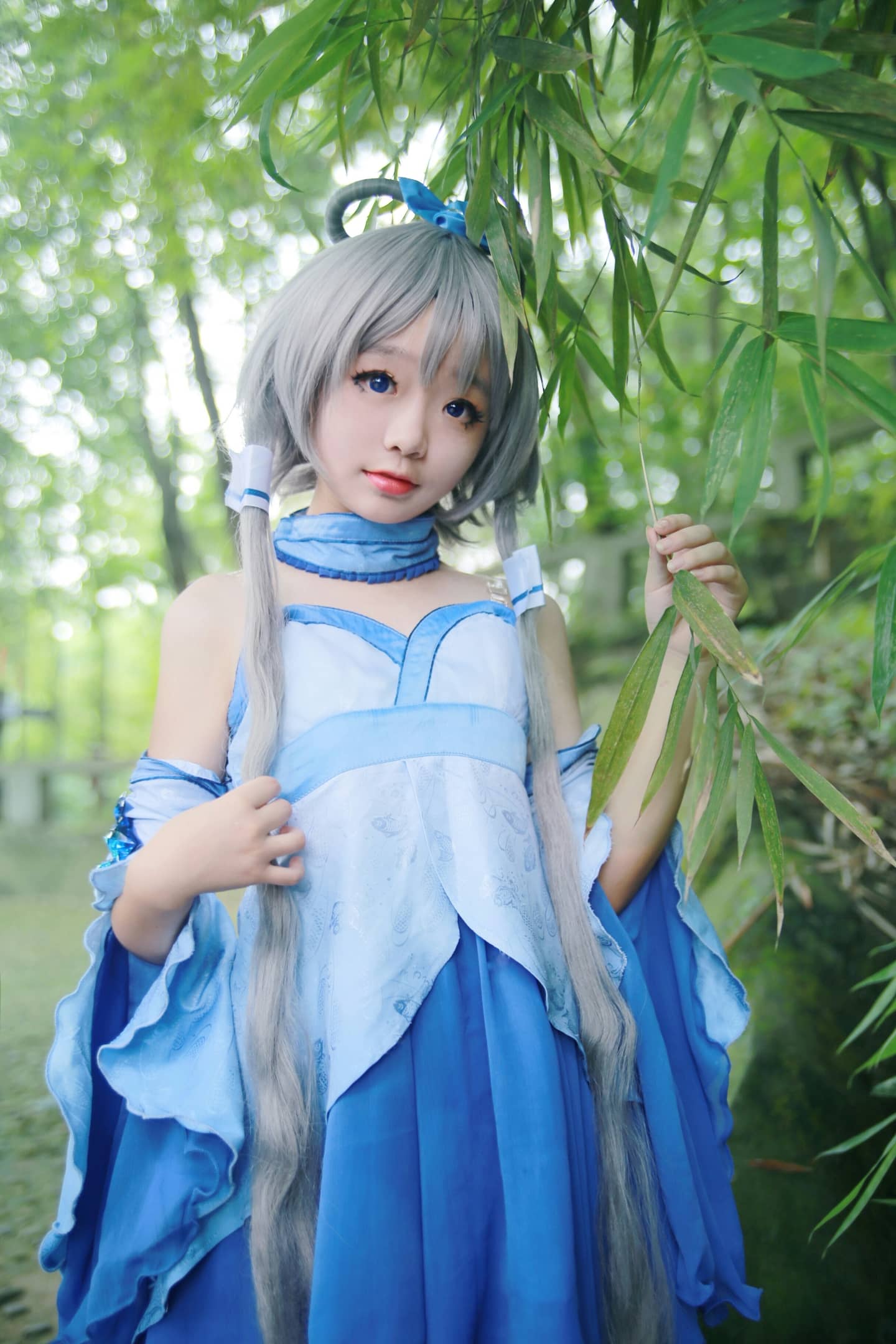 洛天依cosplay 流鱼惊鹊-萌图百科