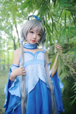 洛天依cosplay 流鱼惊鹊-萌图百科