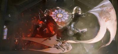 黑贞德cosplay-萌图百科