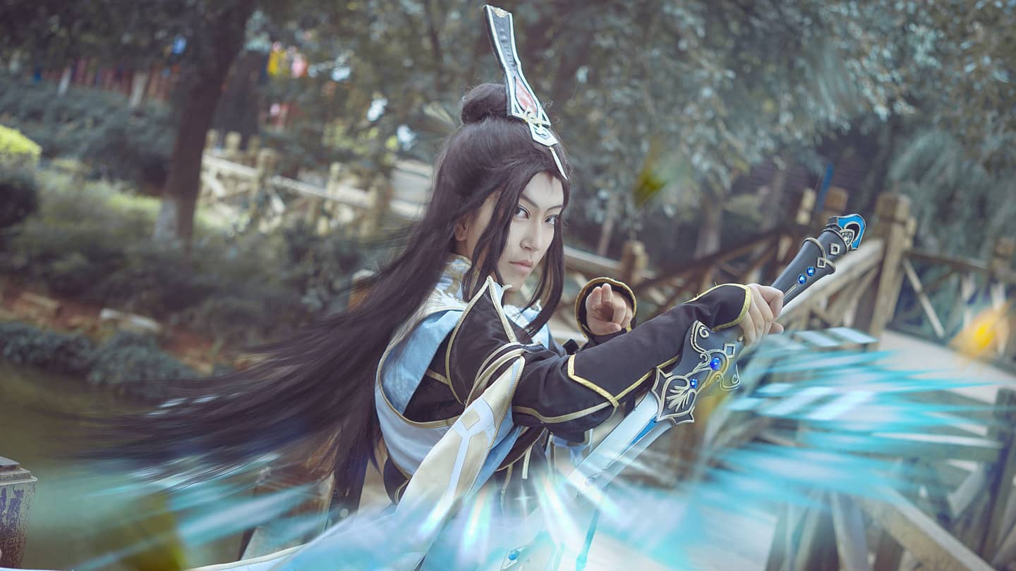 剑侠网络情缘三秦风道长cosplay-萌图百科