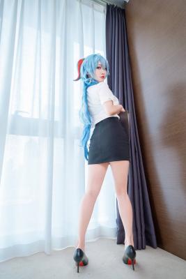 《原神》甘雨cosplay-萌图百科