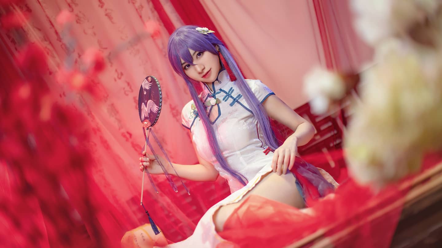 V家茉莉花 墨清弦cosplay-萌图百科